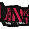 Blink 182 Punk Rock Girl Patch
