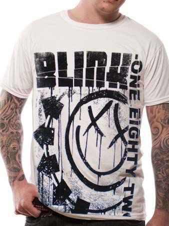Blink 182 (Spelled Out) T-shirt atm_BLIN10TSWSPE