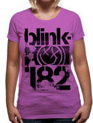 Blink 182 (Three Bars) T-shirt atm_BLIN10GSCTHR