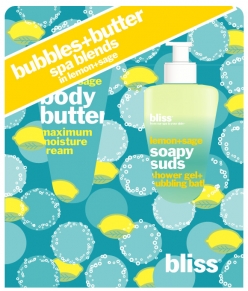 BUBBLES and BUTTER GIFT SET - LEMON and