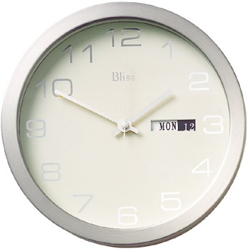 Bliss Large Calendar Clock