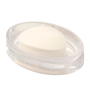 Bliss Products Glam Clear Crystal Acrylic Soap Dish