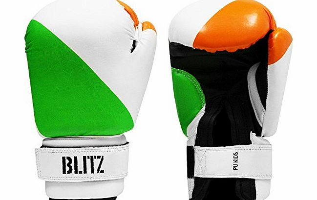 Blitz Ireland Kids PU Boxing Gloves