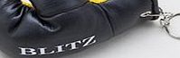 Blitz Sport Black / Yellow Boxing Glove Key Ring