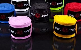 Blitz Sport Hand Wraps 180 Inch Black