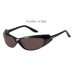 Bloc FLASH II - SHINY BLACK FRAME - SMOKE LENS