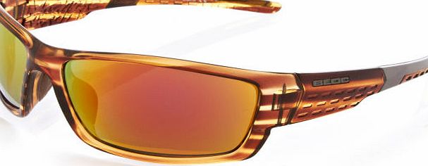 Bloc Mens Bloc Delta Sunglasses - Crystal Brown/Red