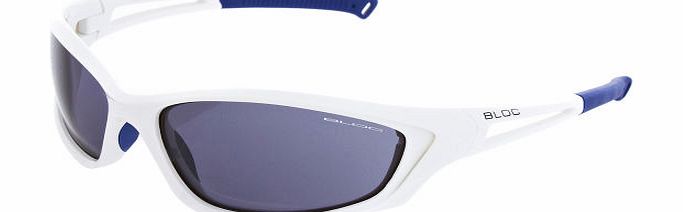 Bloc Mens Bloc Hammerhead Sunglasses - White/Grey Lens
