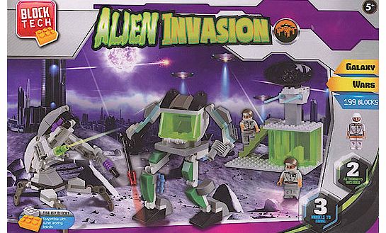 Block Tech - Alien Invasion Building Set