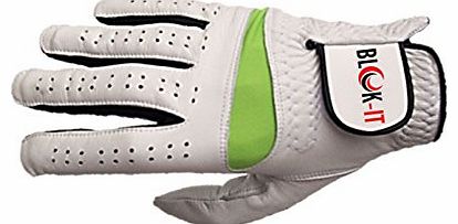 Golf Gloves - Cabretta Leather - By Blok-IT (Small, left)