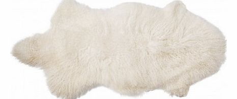 Bloomingville Mongolian lambskin - dark grey `One size