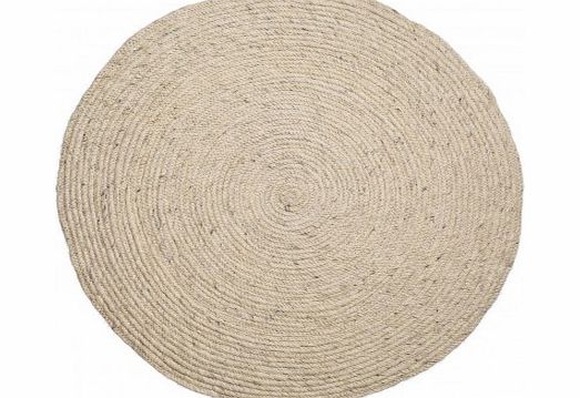 Bloomingville Round rug - light grey S