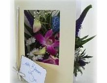 Blooms of Guernsey Flower cards Singapore Orchid Fresh Flower Card by Post