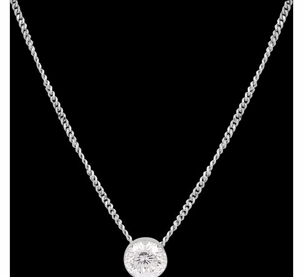 18ct Gold 0.30ct Blossom Cut Diamond Pendant