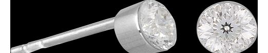 18ct Gold 0.50ct Blossom Cut Diamond Stud Earrings