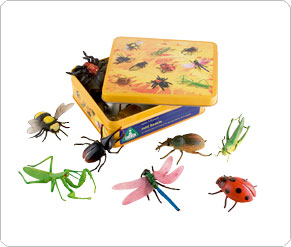 Tins of Animals and Creatures - 8 Mini Beasts