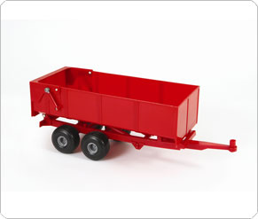 Blossom Farm Tipping Trailer Red