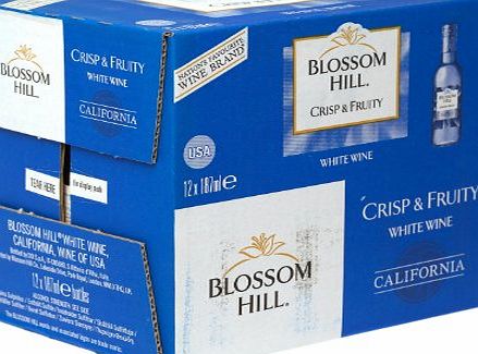 Blossom Hill White 18.75cl Miniature Wine - 12 Pack