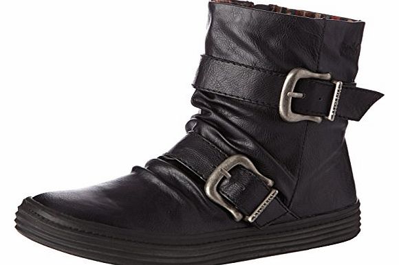 Blowfish Womens Octave Boots BF4176 Black Old Saddle 5 UK, 38 EU