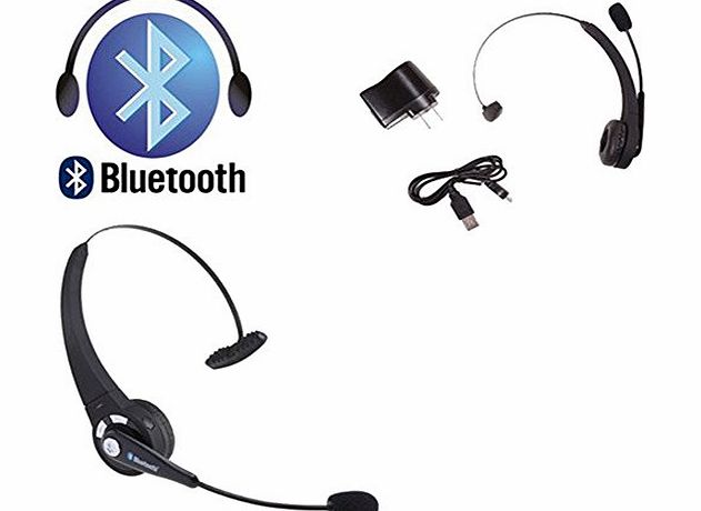 BLUBOON TM) Fasion Bluetooth Headset Wireless Headphone with Boom Mic For PS3 amp; Cell Phones (SU-1)