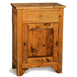 - French Pine Bedside Cabinet