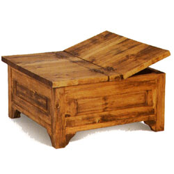 Blue Bone - French Pine Square Trunk Coffee Table