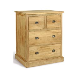Blue Bone Blue Star - Classic Natural Teak 4 Drawer Chest
