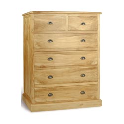 Blue Bone Blue Star - Classic Natural Teak 6 Drawer Chest