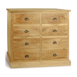 Blue Bone Blue Star - Classic Natural Teak 8 Drawer Chest