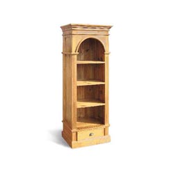 Blue Star - Vintage Pine Small President Bookcase