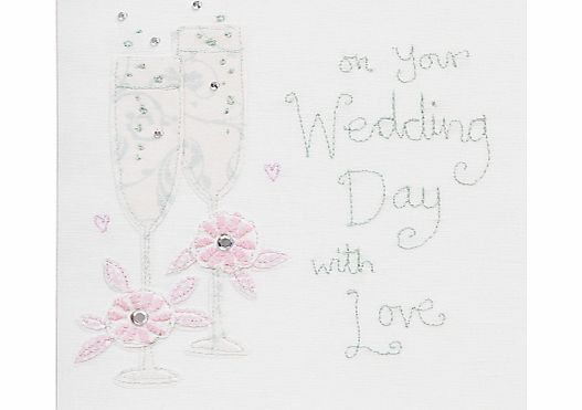 Blue Eyed Sun Vintage With Love Wedding Card