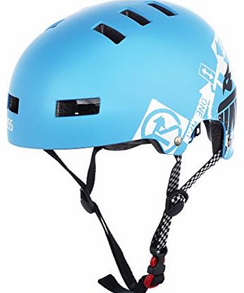 Blue Grass bluegrass Super Bold BMX helmet turquoise Head circumference 51-55 cm 2014 BMX helmet full face