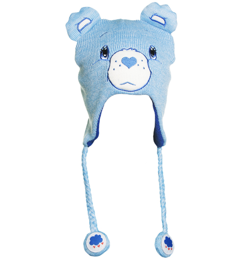 Blue Grumpy Bear Care Bears Laplander Hat