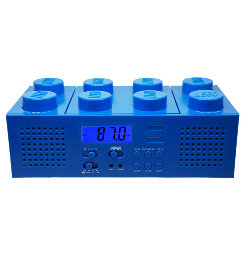 Blue Lego Boombox