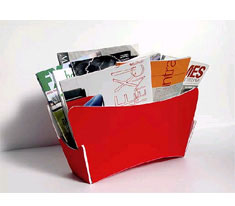 Crease Magazine Rack