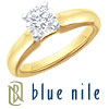 Blue Nile 18k Gold Contour Engagement Ring Setting