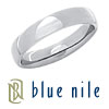 Blue Nile 18k White Gold 4mm Comfort Fit Wedding Ring
