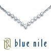 Blue Nile 18k White Gold Diamond Necklace (1/2 ct. tw.)
