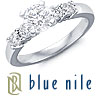 18k White Gold Engagement Ring Setting with