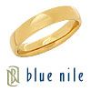 Blue Nile 18k Yellow Gold 4mm Comfort Fit Wedding Ring