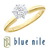18k Yellow Gold Six-Claw Solitaire Engagement Ring
