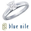 Cathedral Engagement Ring Setting in 18k White