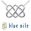 Blue Nile Celtic Hearts Pendant in Sterling Silver