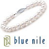 Blue Nile Freshwater Cultured Pearl Bracelet with 14k