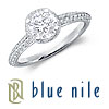 Blue Nile Pave Engagement Ring Setting