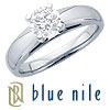 Blue Nile Platinum Cathedral Engagement Ring Setting