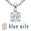 Blue Nile Platinum Four-Claw Diamond Pendant (1/2 ct. tw.)