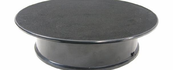 Blue Sky Black Velvet Top Motorized Rotating Display Turntable