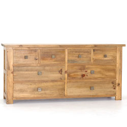 Blue Star - Breton Pine 8 Drawer Chest