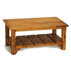 Blue Star - French Pine Square Leg Coffee Table